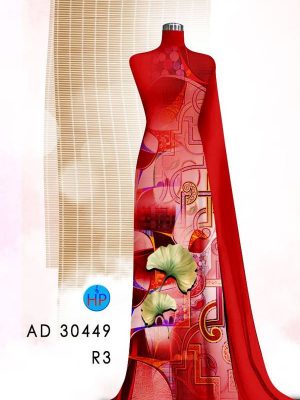 Vải Áo Dài Hoa Văn AD 30449 21